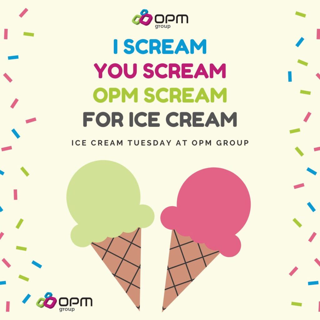 We can all agree that last week’s heatwave was amazing! 🌞 We wanted to celebrate the sun's arrival and couldn’t think of a better way to celebrate than with an ice cream from award-winning Mr Whippy Leeds! All members of our OPM (Labels and Packaging) Group team and any contractors, suppliers or lorry drivers on site, enjoyed a couple of ice creams of their choosing 🍦 🤞Fingers crossed the sun comes back soon! #OPMGroup #Labels #Summer #IceCream #MrWhippy